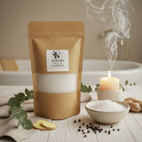 Aromaterapi Badesalt 350g – Total Breathe (Eukalyptus, Ingefær & Sort Peber)